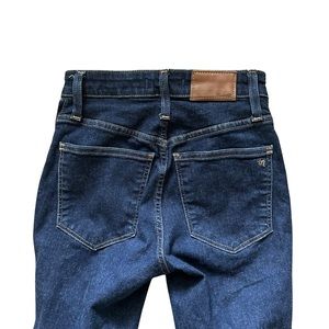 Madewell High Rise Skinny Jeans Dark Wash Curvy 24P